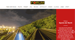 Desktop Screenshot of magazin-forum.de